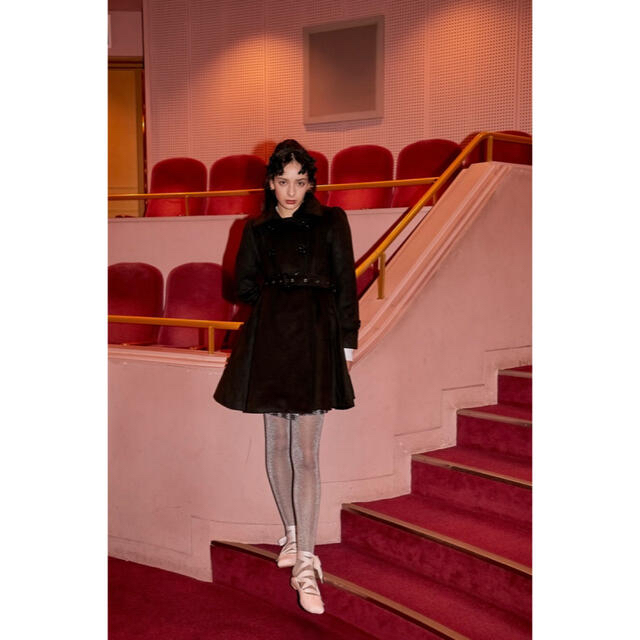 定番超激得 snidel - bibiy SOUTIEN COLLAR BELT COAT の通販 by み