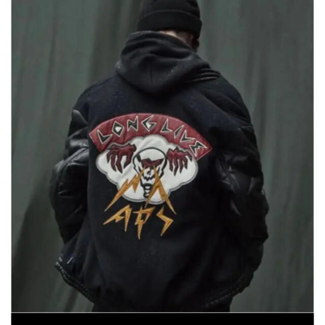 セール】 W)taps - 20AW WTAPS CANAL JACKET スタジャン M BLAK