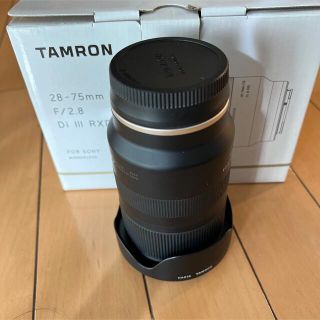 タムロン(TAMRON)のTAMRON 28-75F2.8 DI3 RXD 超美品(レンズ(ズーム))