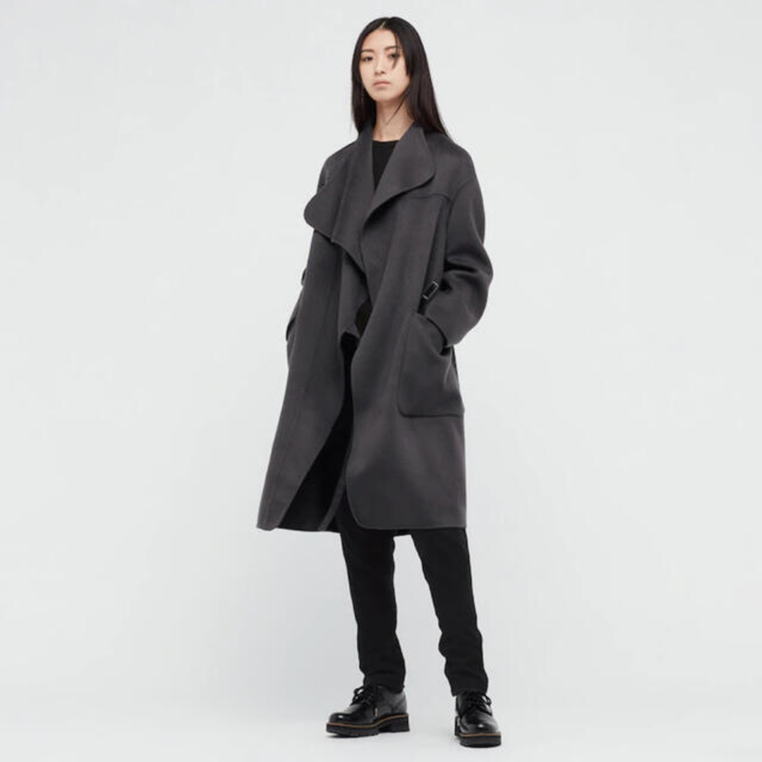 UNIQLO - 【完売品】新品 ユニクロ +j カシミヤブレンド ノーカラー