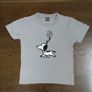 スヌーピー(SNOOPY)の美品♡スヌーピーミュージアム　キッズ半袖シャツ(Tシャツ/カットソー)