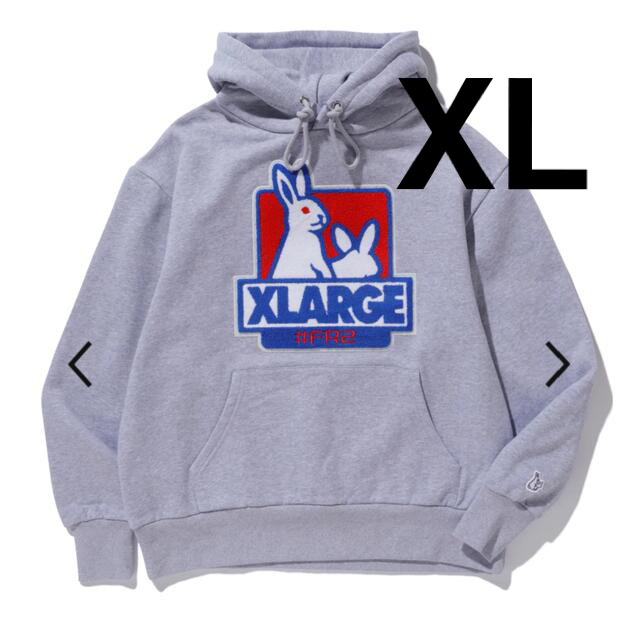 XLARGE(エクストララージ)のXLARGE×#FR2 Logo Crew Sweat Icon Hoodie メンズのトップス(パーカー)の商品写真