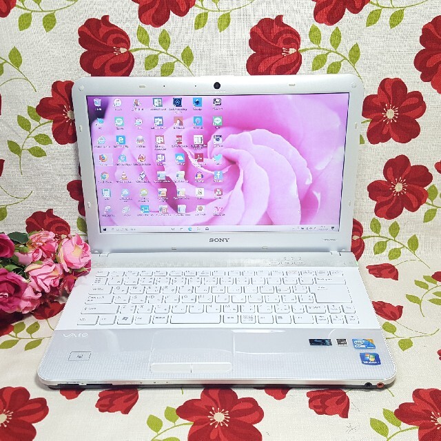 PC/タブレット ノートPC 極上品超大人気/レアホワイトVAIO/テレワーク可能/Core-i5/ブルーレイ PC/タブレット ノートPC 極上品超大人気/レアホワイトVAIO/テレワーク可能/Core-i5/ブルーレイ