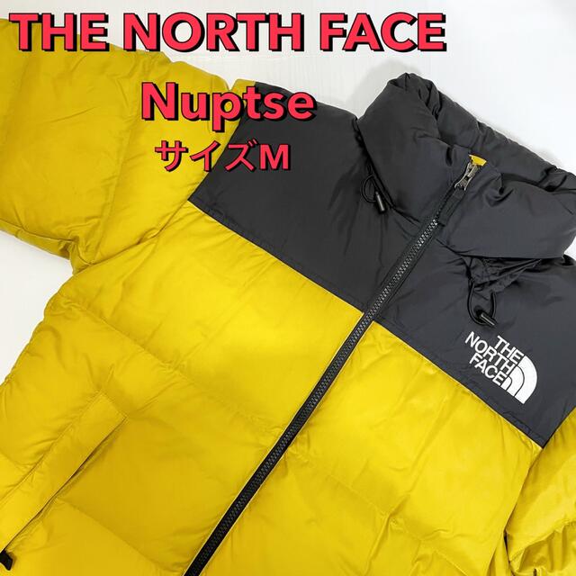 【人気】THE NORTH FACE nuptse ヌプシ イエロー サイズM