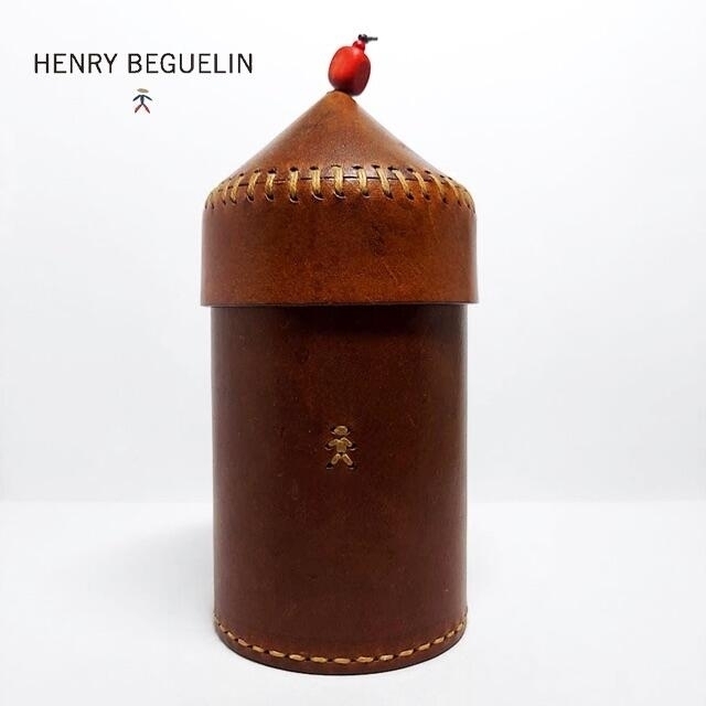 最安値で ¥24949円 HENRY BEGUELIN✨エンリーベグリン 小物入れ レザー