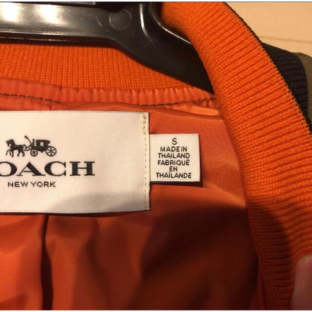 COACH(コーチ)の[美品] COACH (コーチ) MA-1ジャケット メンズのジャケット/アウター(ミリタリージャケット)の商品写真