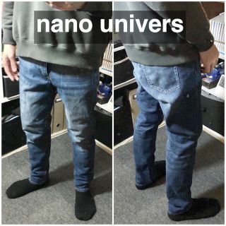 ナノユニバース(nano・universe)のnano universダメージジーンズダメージデニムメンズ(デニム/ジーンズ)