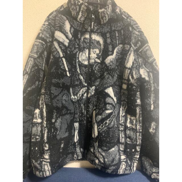 supreme Saint Michael fleece jacket - carolinagelen.com