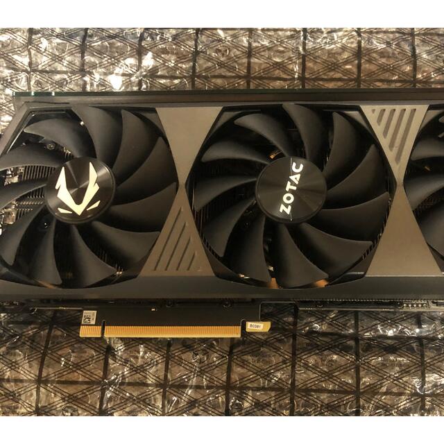 PC/タブレット非LHR ZOTAC RTX 3080 AMP HOLO 10G