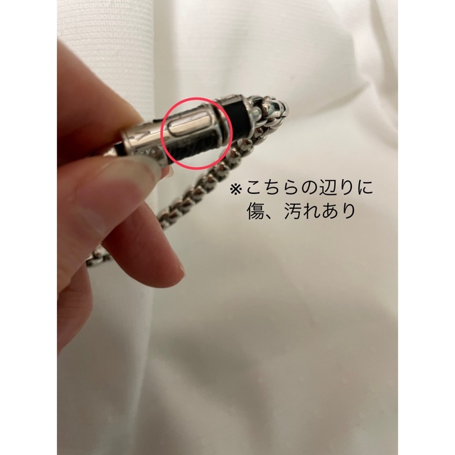 LOUIS VUITTON(ルイヴィトン)のルイヴィトン　ブレスレット　モノグラム・エクリプス メンズのアクセサリー(ブレスレット)の商品写真