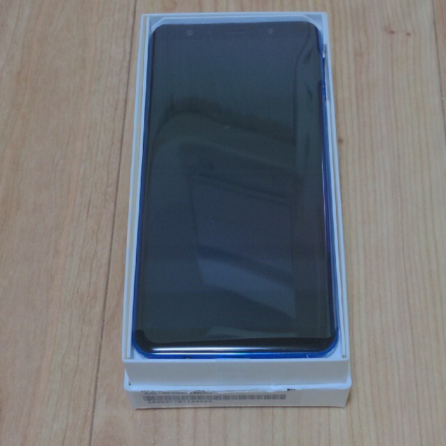 Galaxy(ギャラクシー)の【未使用】SAMSUNG Galaxy A7 ブルー スマホ/家電/カメラのスマートフォン/携帯電話(スマートフォン本体)の商品写真