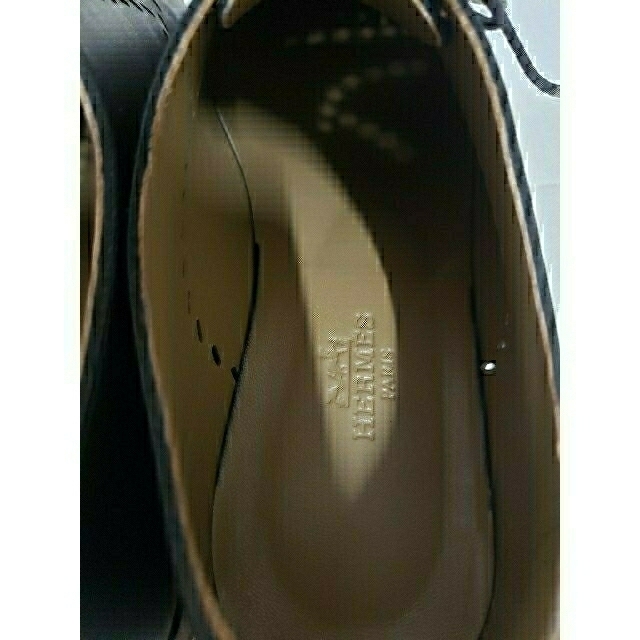 ほぼ新品【HERMES】ブラックレザーローファー☆サイズ36 2/1 ほぼ新品【HERMES】ブラックレザーローファー☆サイズ36 2/1
