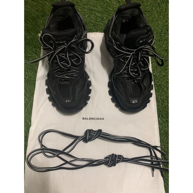 balenciaga track trainer black 42