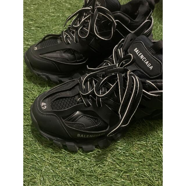 balenciaga track trainer black 42