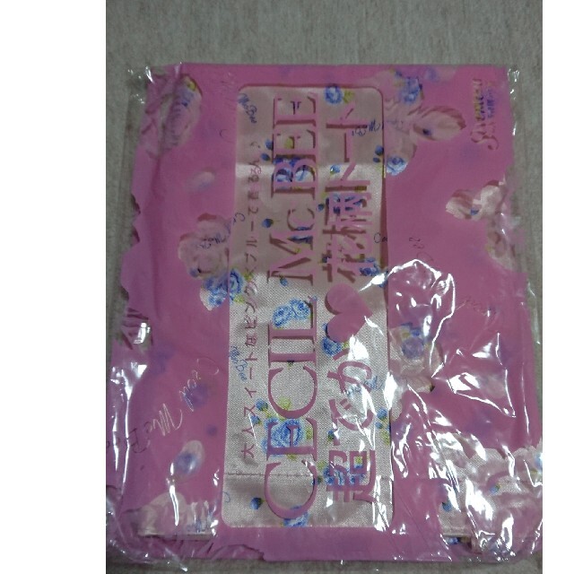 CECIL McBEE(セシルマクビー)のCECIL McBEE 超でか花柄トート 付録 新品未使用 レディースのバッグ(トートバッグ)の商品写真