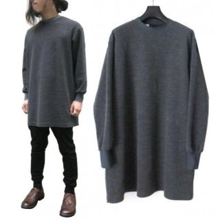 定価2.8万 N.HOOLYWOOD ロング丈 ワッフル カットソー 36