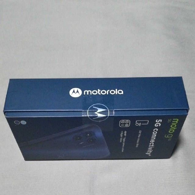 Motorola(モトローラ)の【新品未開封】モトローラ moto g50 5G メテオグレイ  スマホ/家電/カメラのスマートフォン/携帯電話(スマートフォン本体)の商品写真