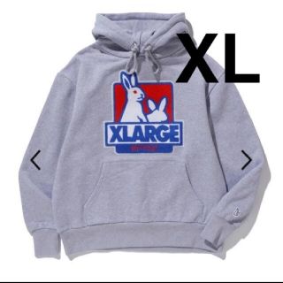 エクストララージ(XLARGE)のXLARGE×#FR2 Logo Crew Sweat Icon Hoodie(パーカー)