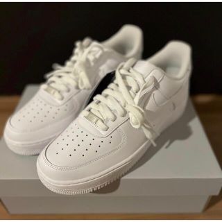 ナイキ(NIKE)のNIKE エアフォース1 AIR FORCE 1 ホワイト 25.0cm(スニーカー)