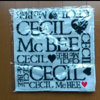 セシルマクビー(CECIL McBEE)の★CECIL McBEEハンドタオル(タオル/バス用品)