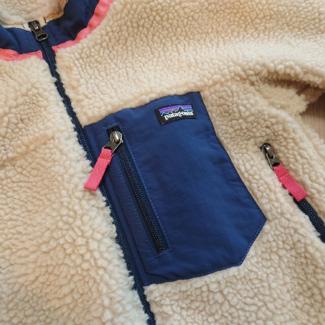 patagonia(パタゴニア)の＊美品＊patagonia パタゴニア レトロX キッズ XS キッズ/ベビー/マタニティのキッズ服女の子用(90cm~)(コート)の商品写真