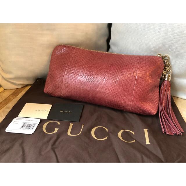 Gucci(グッチ)の美品★GUCCI タッセルクラッチバッグ レディースのバッグ(クラッチバッグ)の商品写真