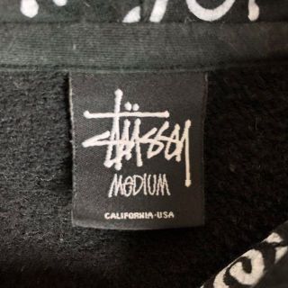 STUSSY - 【即完売デザイン】ステューシー☆バックプリント パーカー