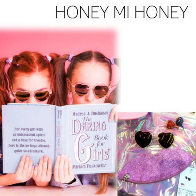 Honey mi Honey(ハニーミーハニー)のHONEY MI HONEY ハートサングラス レディースのファッション小物(サングラス/メガネ)の商品写真