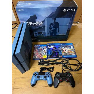 プレイステーション4(PlayStation4)のPlayStation4  chu-1200A とゲーム3種類(家庭用ゲーム機本体)