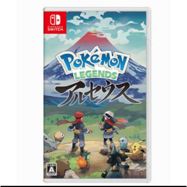 【新品未開封】Pokemon LEGENDS アルセウス Switch