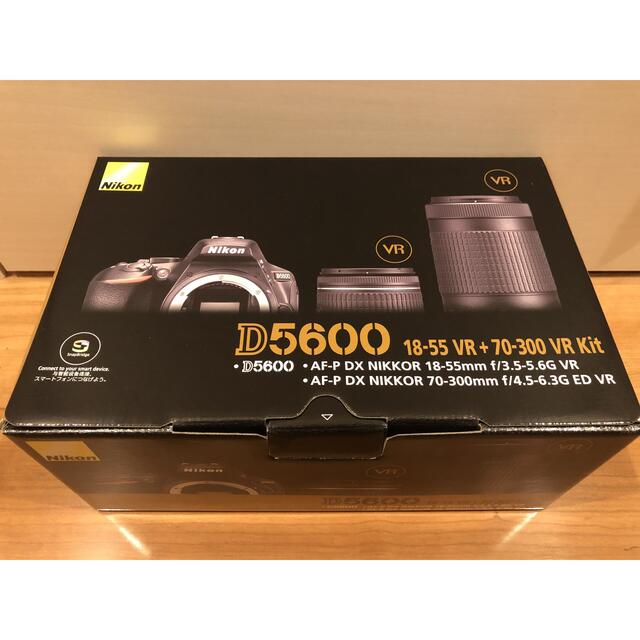 最新情報 Nikon - ３年保証付き ダブルズームキット D5600 【Maximo