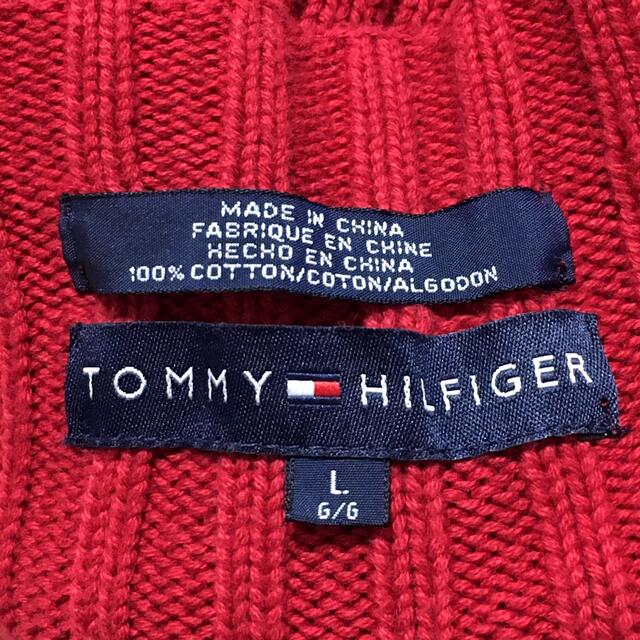 TOMMY HILFIGER(トミーヒルフィガー)のTOMMY HILFIGER ニット　セーター　綿100% メンズのトップス(ニット/セーター)の商品写真