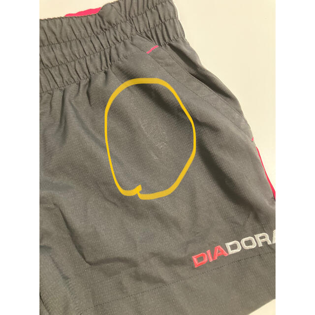 DIADORA(ディアドラ)のディアドラ 黒 ショートパンツ O スポーツ/アウトドアのテニス(ウェア)の商品写真