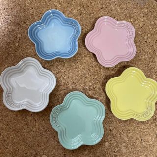 ルクルーゼ(LE CREUSET)のルクルーゼ　ミニフラワープレート(食器)