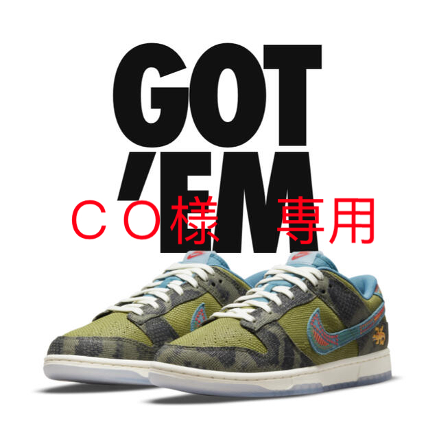 NIKE(ナイキ)のNike Dunk Low "Siempre Familia" 27cm メンズの靴/シューズ(スニーカー)の商品写真