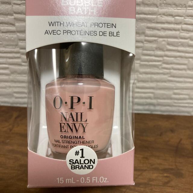 新品 OPI バブルバス ENVY 強化剤 ネイル ベースコート コスメ/美容のネイル(ネイルトップコート/ベースコート)の商品写真