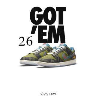 ナイキ(NIKE)のNIKE DUNK LOW "SIEMPRE FAMILIA"(スニーカー)