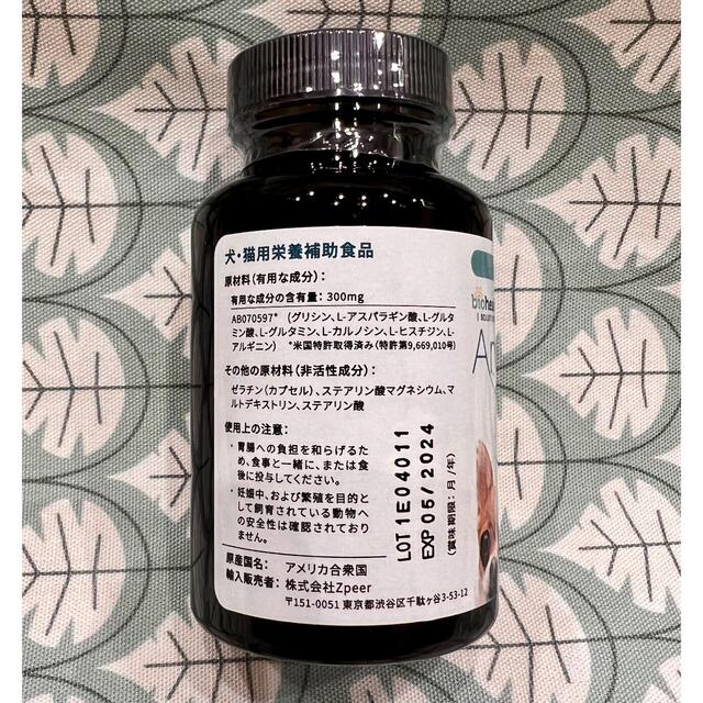 アミンアバスト 300mg 60カプセル 4箱〈おまけ付き〉 4