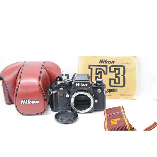 ★美品★Nikon ニコン F3 HP MF-14&革ケース付き