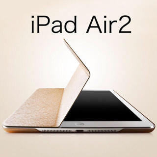アップル(Apple)の新品✨iPad Air2✨ケース ゴールド (iPadケース)