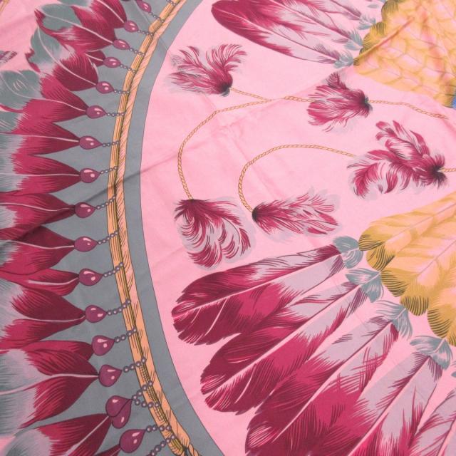エルメス スカーフ カレ ディップダイ 花柄 - バンダナ/スカーフ