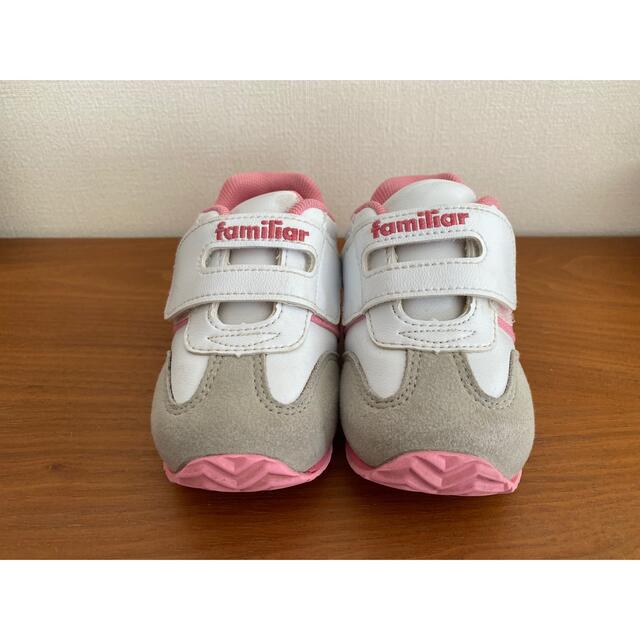 familiar(ファミリア)のfamiliarベビースニーカー　14cm キッズ/ベビー/マタニティのベビー靴/シューズ(~14cm)(スニーカー)の商品写真