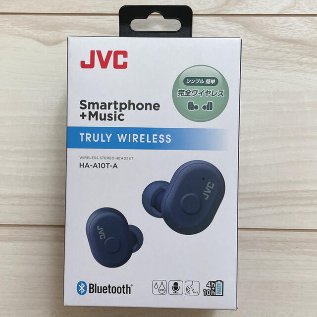 Air様専用　JVC 完全ワイヤレスイヤホン HA-A10T-A スマホ/家電/カメラのオーディオ機器(ヘッドフォン/イヤフォン)の商品写真