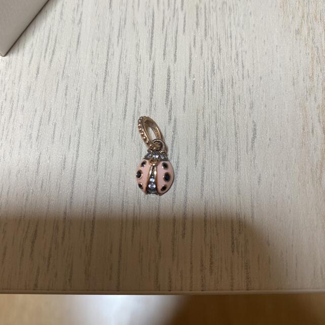 PINK LADYBIRD PENDANTパンドラピンクのてんとう虫　チャーム