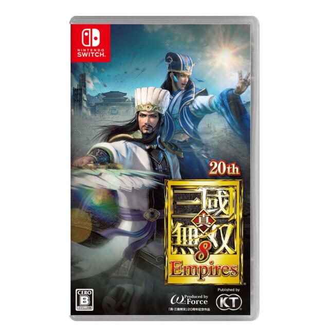 switch ゲームソフト　三国無双8 empire 2021年発売　美品