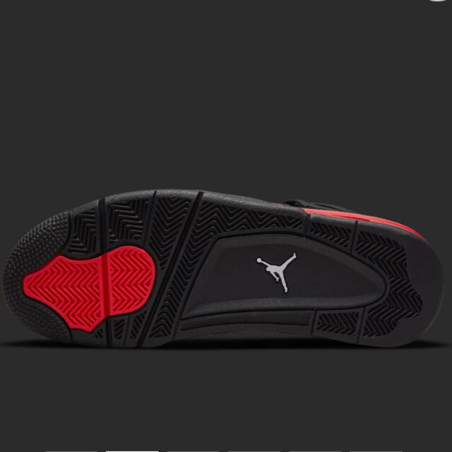 NIKE(ナイキ)のNike Air Jordan 4 "Red Thunder/Crimson" メンズの靴/シューズ(スニーカー)の商品写真