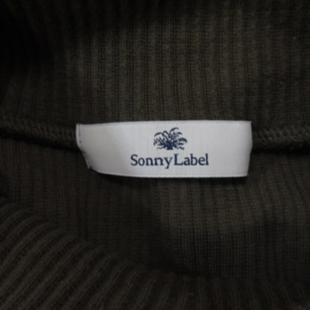 Sonny Label(サニーレーベル)のアーバンリサーチ サニーレーベル カットソー ハイネック リブ 長袖 F カーキ レディースのトップス(カットソー(長袖/七分))の商品写真