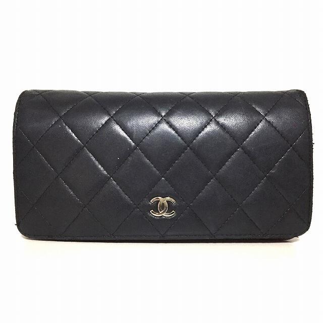 CHANEL　長財布　マトラッセ