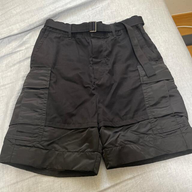 【7/19のみ】23ss sacai Suiting Shorts ショーツ　2