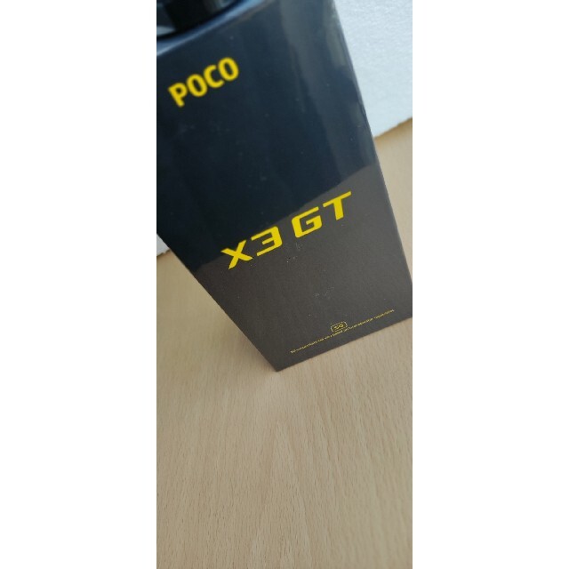 日本語対応　新品　Poco X3 GT 8GB/128GB 白 グローバル版 スマホ/家電/カメラのスマートフォン/携帯電話(スマートフォン本体)の商品写真